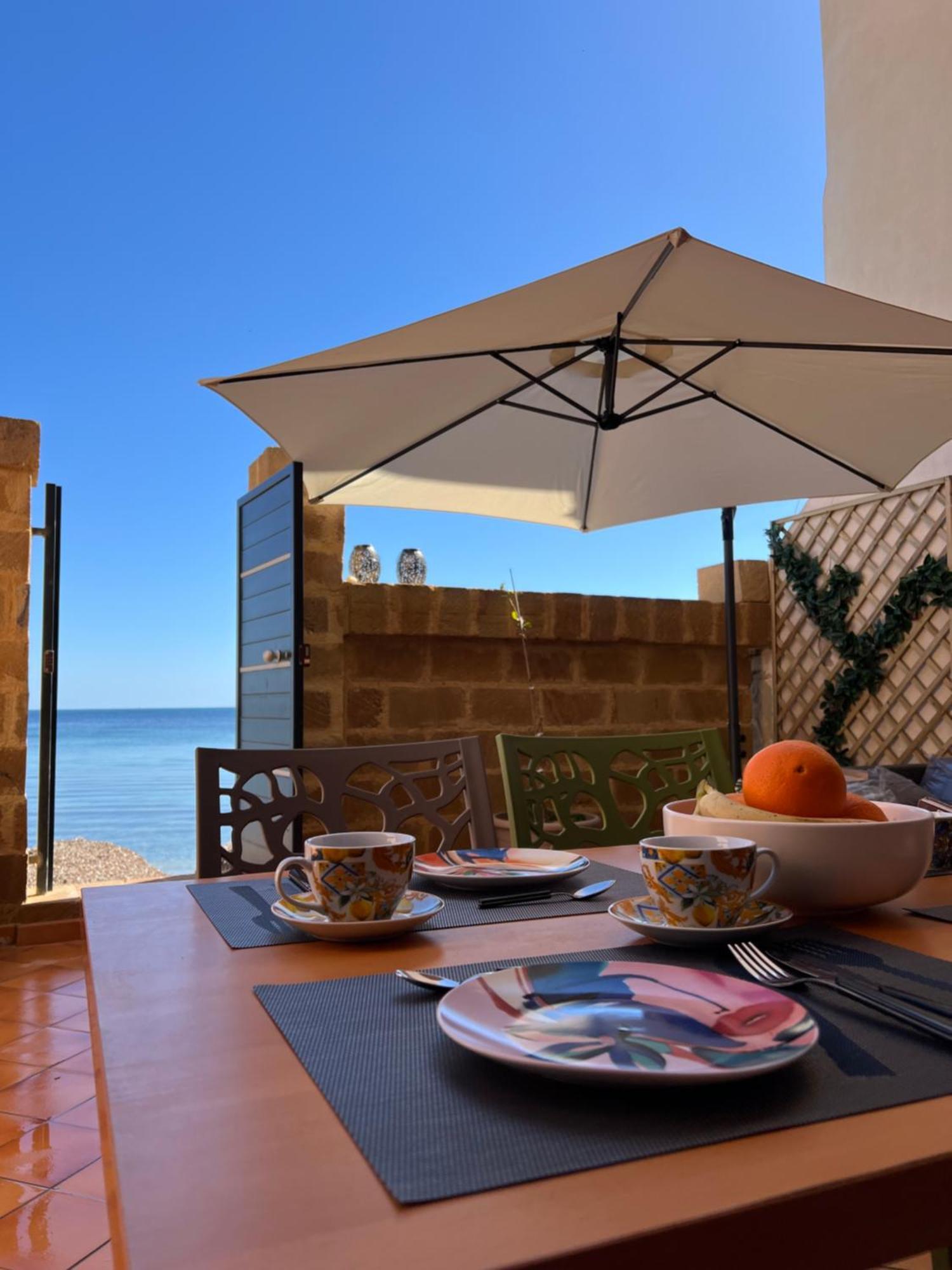 Gioia Di Mare Apartment มาร์ซาเมมี ภายนอก รูปภาพ